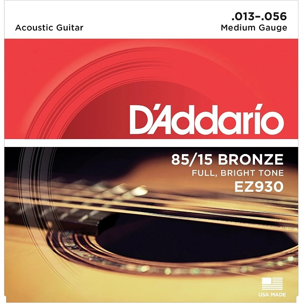Струны для акустической гитары D'Addario EZ930 13-56