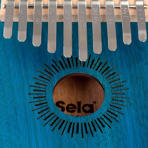 Калимба Sela SE 244 Mahogany 10 Blue