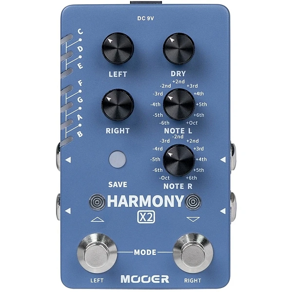 Педаль эффектов Mooer Harmony X2
