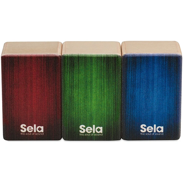 Набор из трех шейкеров Sela SE 108 Mini Cajon Shaker Set