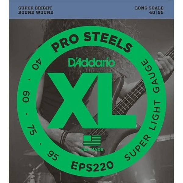 Струны для бас-гитары D’Addario EPS220 40-95