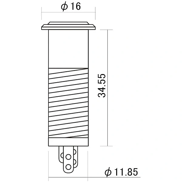 Гнездо для гитары Hosco EP-108N