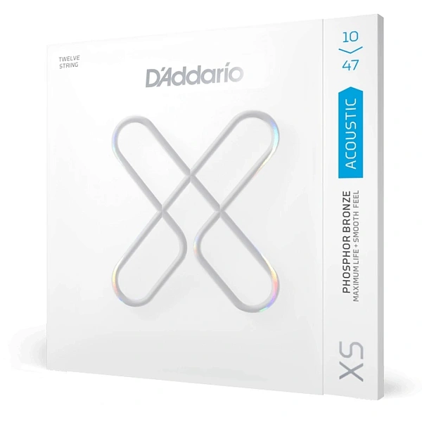 Струны для 12-ти струнной гитары D'Addario XSAPB1047-12 10-47