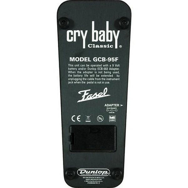 Педаль эффектов Dunlop CryBaby Classic Wah GCB95F