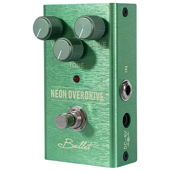 Педаль эффектов Hibilly Neon Overdrive (аналоговый овердрайв)