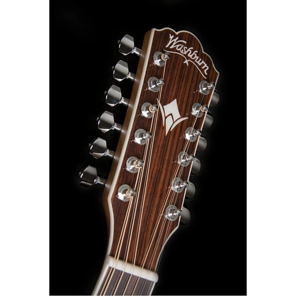 12-струнная электроакустическая гитара Washburn WD10SCE12