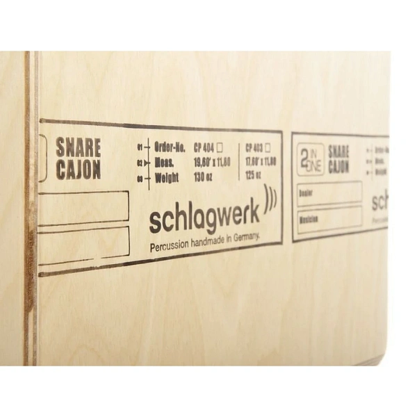 Кахон Schlagwerk CP404BLK 2inOne Black