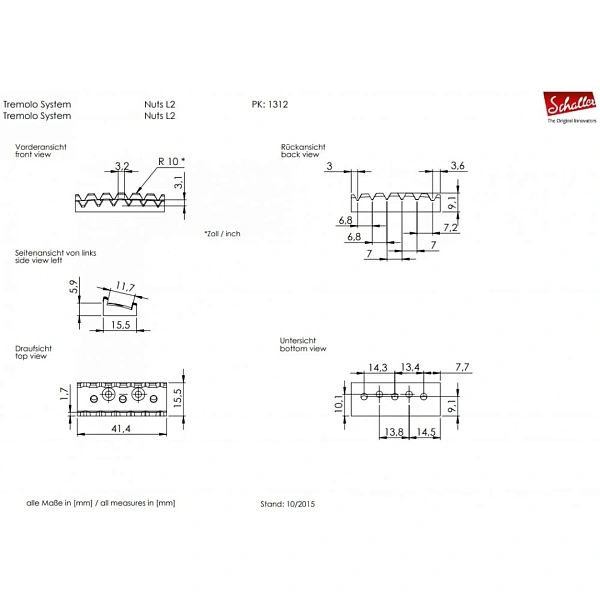 Бридж Schaller Lockmeister 6 L 13200242.12