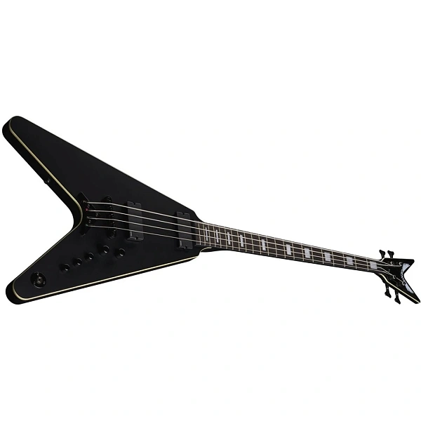 Бас-гитара Dean V Stealth Bass Black Satin w/EMG
