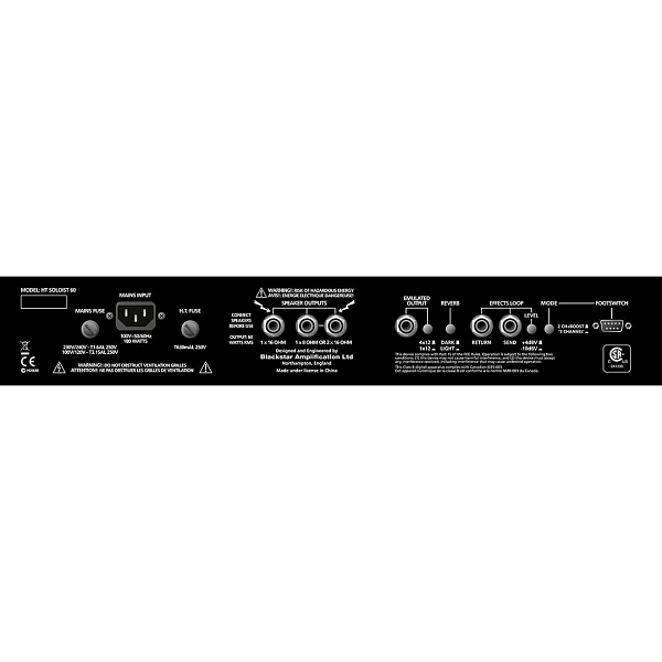Комбоусилитель Blackstar HT Soloist 60