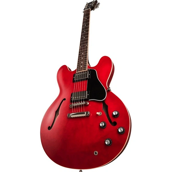 Полуакустическая гитара Gibson ES-335 Satin 2019 Faded Cherry