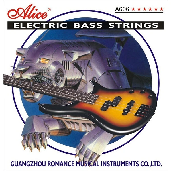 Струны для бас-гитары Alice A606(6)-M 32-130 6-Strings