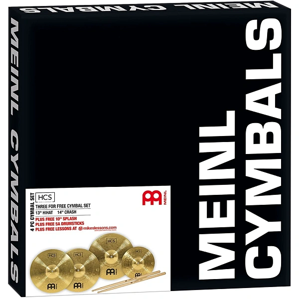 Комплект тарелок Meinl Beginners Cymbal Set HCS1314+10S