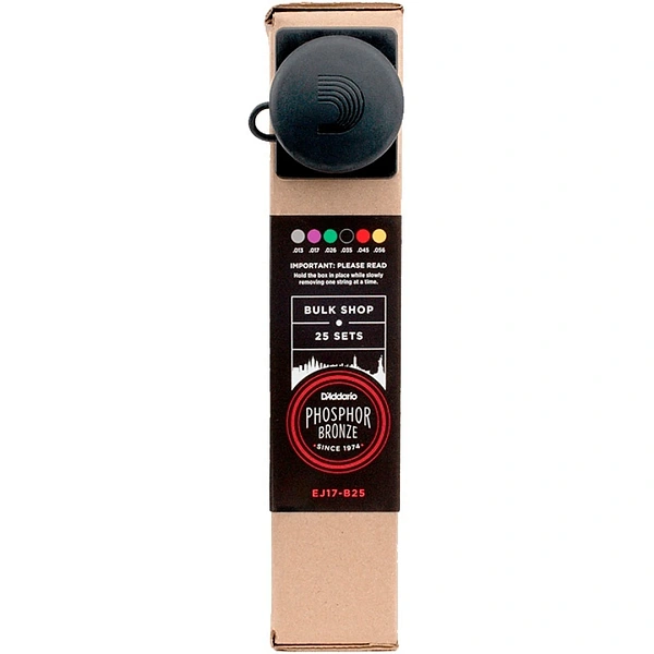 Струны для акустической гитары D'Addario EJ17-B25 13-56