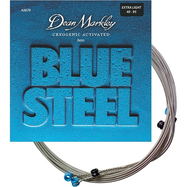 Струны для бас-гитары Dean Markley 2670 Blue Steel 40-95