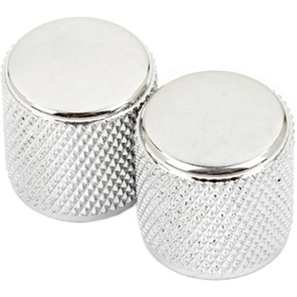 Ручки потенциометров Fender Tele/P.Bass Knobs Chrome