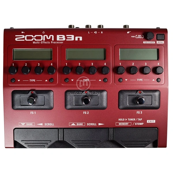 Процессор эффектов для бас-гитары Zoom B3n