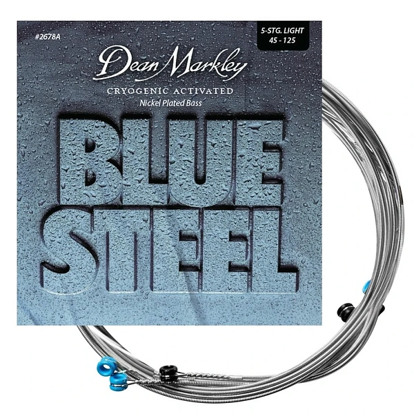 Струны для бас-гитары Dean Markley 2678A Blue Steel NPS 45-125 5-Strings