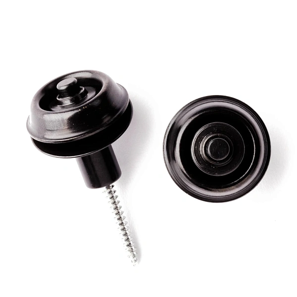 Стреплоки Dunlop SLS1403BK Flush Mount