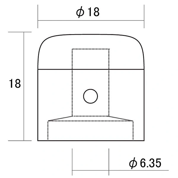 Ручка потенциометра Hosco MKB-18I