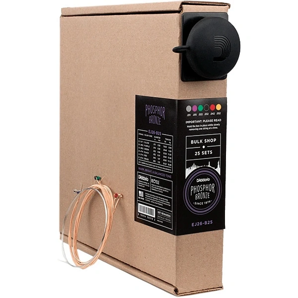 Струны для акустической гитары D'Addario EJ26-B25 11-52